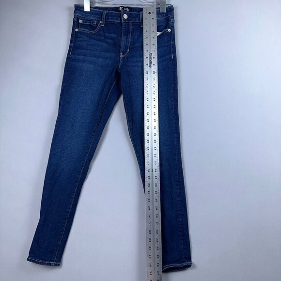 Gap Skinny Jeans Universal Legging Womens Size 10/30 Long Mid Rise Stretch Blue - Picture 12 of 13
